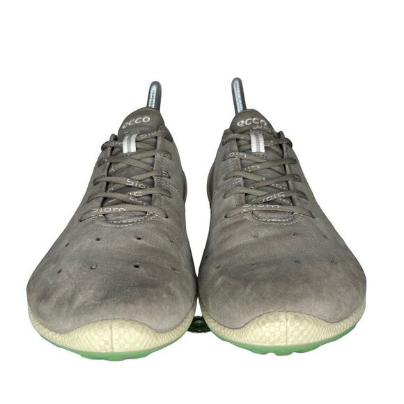 ECCO Shoes Biom Lite Tarmac Women’s Golf Sneakers Brown Green Suede Size 8 - Picture 7 of 10
